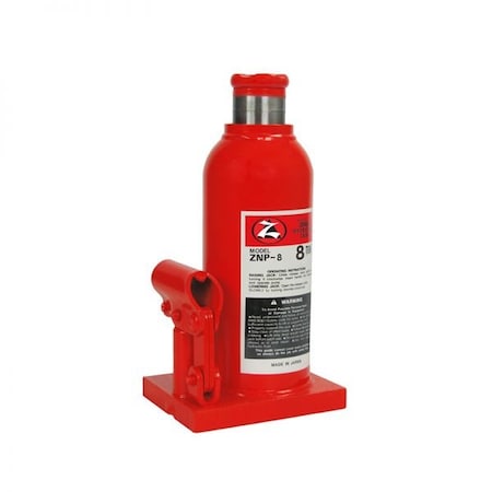 Zinko ZNP-8 Steel Base Bottle Jack, 8 ton 83-08